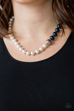 Load image into Gallery viewer, 5th Avenue A-Lister - Blue (Pearl and White Pearl) Necklace

