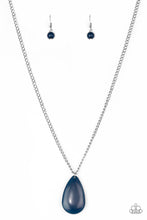 Load image into Gallery viewer, So Pop-YOU-lar - Blue Necklace freeshipping - JewLz4u Gemstone Gallery
