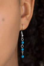 Load image into Gallery viewer, Harlem Hideaway - Blue Necklace freeshipping - JewLz4u Gemstone Gallery
