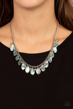 Load image into Gallery viewer, Vintage Gardens - Blue Necklace
