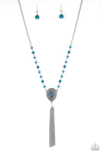 Load image into Gallery viewer, Soul Quest - Blue Necklace freeshipping - JewLz4u Gemstone Gallery
