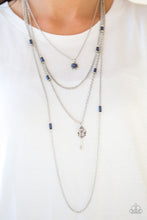 Load image into Gallery viewer, Key Keynote - Blue Necklace freeshipping - JewLz4u Gemstone Gallery
