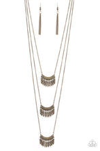 Load image into Gallery viewer, Seasonal Charm - Brass Necklace freeshipping - JewLz4u Gemstone Gallery
