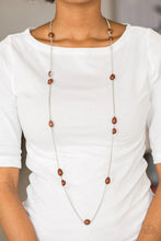 Load image into Gallery viewer, Pacific Piers - Brown Necklace
