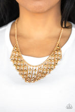 Load image into Gallery viewer, Rebel Remix - Gold Necklace freeshipping - JewLz4u Gemstone Gallery
