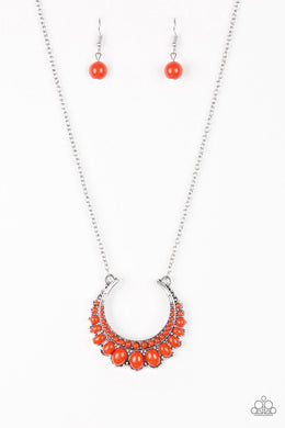 Count To ZEN - Orange Necklace freeshipping - JewLz4u Gemstone Gallery