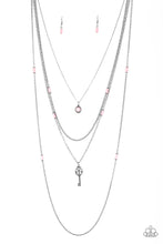 Load image into Gallery viewer, Key Keynote - Pink Necklace freeshipping - JewLz4u Gemstone Gallery
