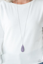 Load image into Gallery viewer, Tiki Tease - Purple Necklace freeshipping - JewLz4u Gemstone Gallery
