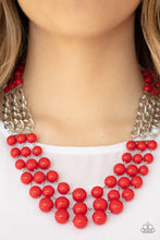 Load image into Gallery viewer, A La Vogue Red Necklace freeshipping - JewLz4u Gemstone Gallery

