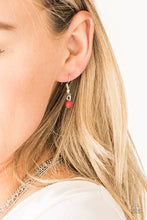 Load image into Gallery viewer, Laying The Groundwork - Red Necklace
