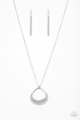 Prehistoric Drama - Silver Necklace freeshipping - JewLz4u Gemstone Gallery