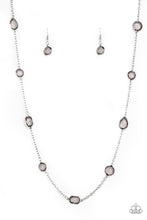 Load image into Gallery viewer, Glassy Glamorous - Silver Necklace freeshipping - JewLz4u Gemstone Gallery
