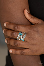 Load image into Gallery viewer, Urban Upscale - Blue Ring freeshipping - JewLz4u Gemstone Gallery
