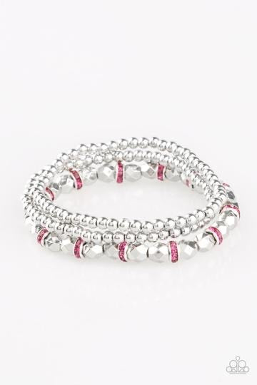 Let There BEAM Light - Pink Bracelet freeshipping - JewLz4u Gemstone Gallery