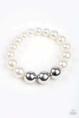 All Dressed UPTOWN - White Bracelet freeshipping - JewLz4u Gemstone Gallery