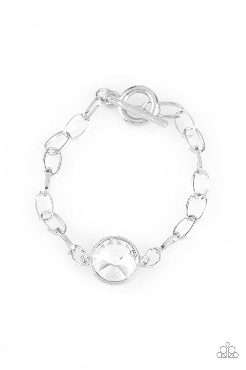 All Aglitter - White Bracelet freeshipping - JewLz4u Gemstone Gallery