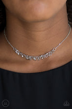 Load image into Gallery viewer, Cat Got Your Tongue? - Silver Choker Necklace freeshipping - JewLz4u Gemstone Gallery
