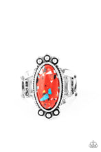 Load image into Gallery viewer, Psychedelic Deserts - Red Ring freeshipping - JewLz4u Gemstone Gallery
