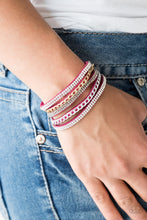 Load image into Gallery viewer, Fashion Fiend - Pink Urban Bracelet freeshipping - JewLz4u Gemstone Gallery
