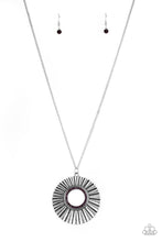 Load image into Gallery viewer, Chicly Centered - Purple Necklace freeshipping - JewLz4u Gemstone Gallery
