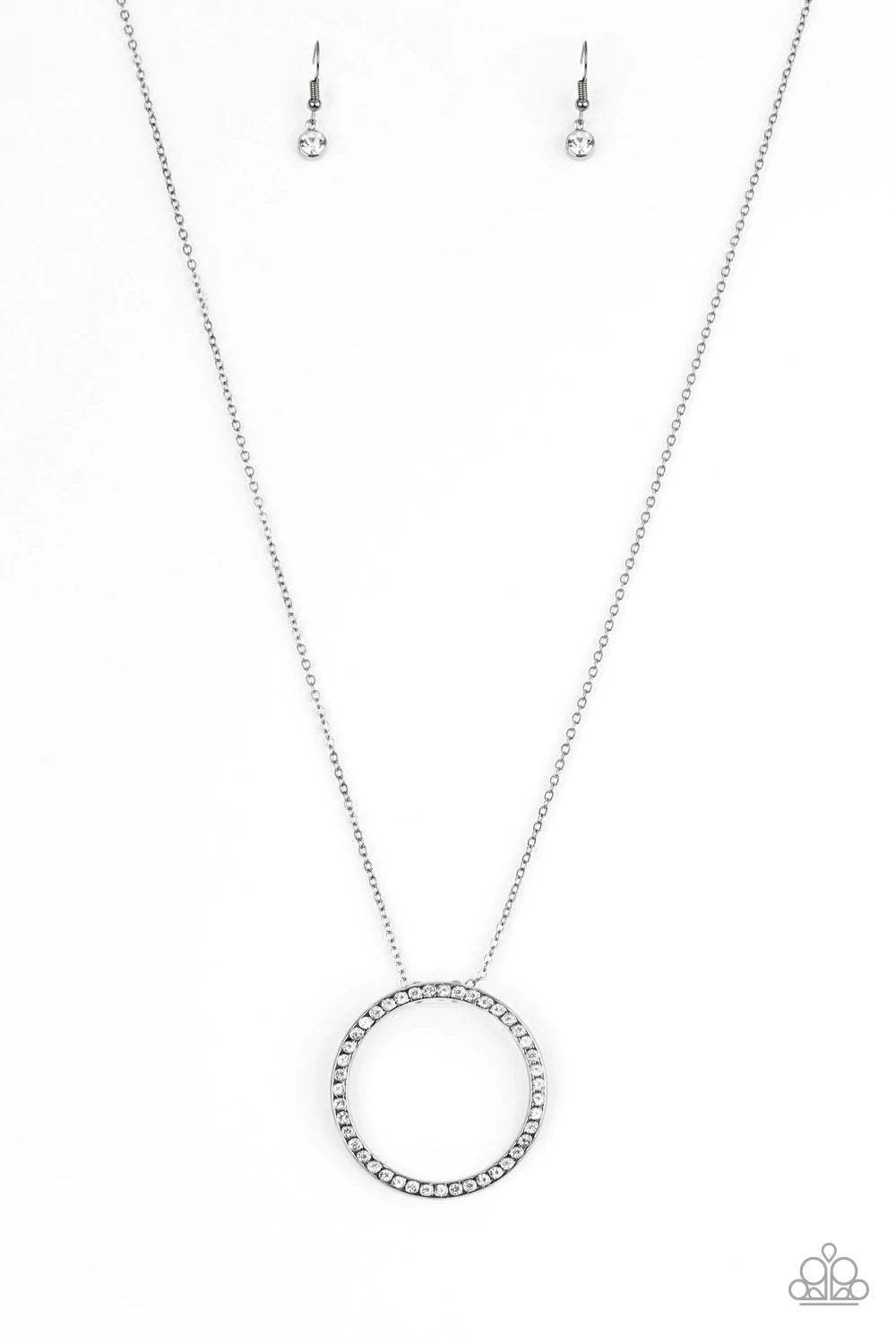 Center of Attention - Black Necklace
