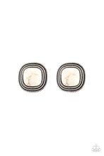 Load image into Gallery viewer, FRONTIER-Runner - White Post Earrings freeshipping - JewLz4u Gemstone Gallery

