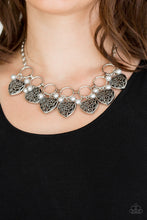 Load image into Gallery viewer, Very Valentine - Silver Necklace freeshipping - JewLz4u Gemstone Gallery

