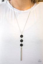 Load image into Gallery viewer, Triple Shimmer - Black Necklace freeshipping - JewLz4u Gemstone Gallery
