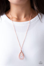 Load image into Gallery viewer, Teardrop Tranquility - Copper Necklace
