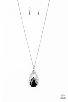 Notorious Noble - Black Necklace freeshipping - JewLz4u Gemstone Gallery