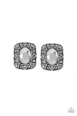 Young Money - Silver Post Earring freeshipping - JewLz4u Gemstone Gallery