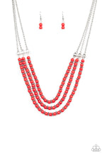 Load image into Gallery viewer, Terra Trails Red Necklace freeshipping - JewLz4u Gemstone Gallery
