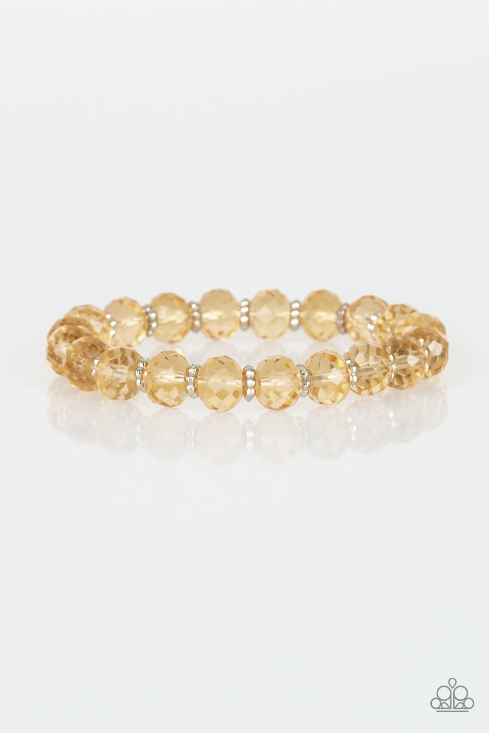 Crystal Candelabras - Gold Bracelet freeshipping - JewLz4u Gemstone Gallery