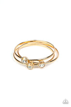 Load image into Gallery viewer, Be All You Can BEDAZZLE - Gold Bracelet
