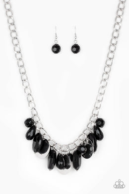 Treasure Shore - Black Necklace freeshipping - JewLz4u Gemstone Gallery