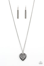 Load image into Gallery viewer, Victorian Valentine - Black Necklace freeshipping - JewLz4u Gemstone Gallery
