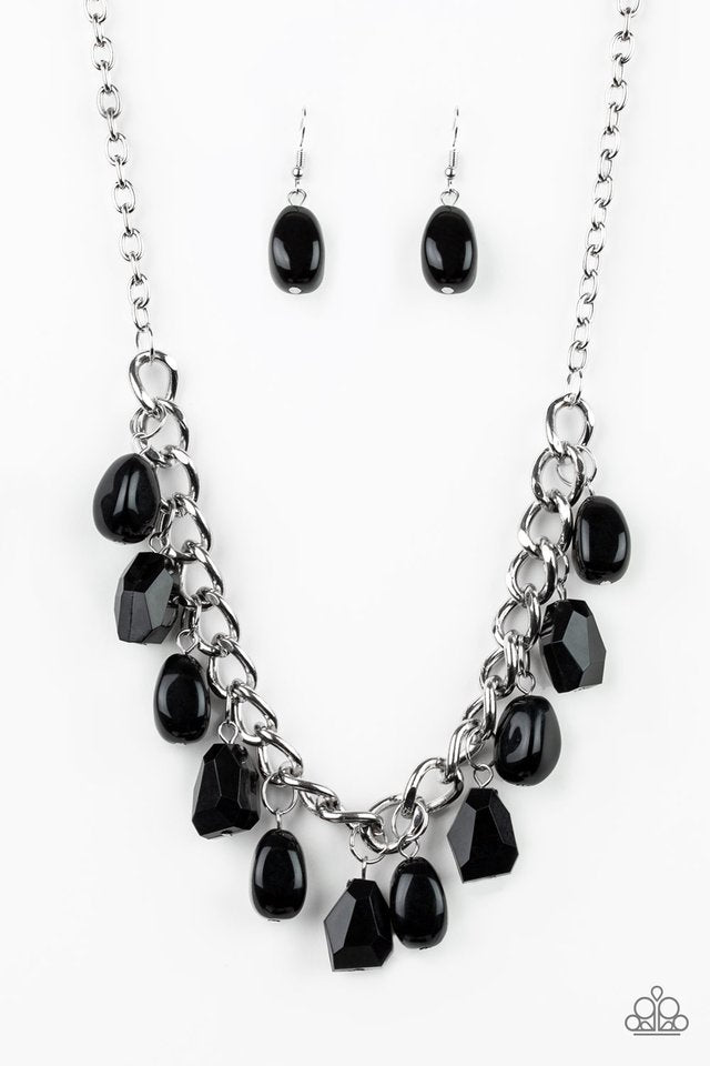Take The COLOR Wheel! - Black Necklace freeshipping - JewLz4u Gemstone Gallery
