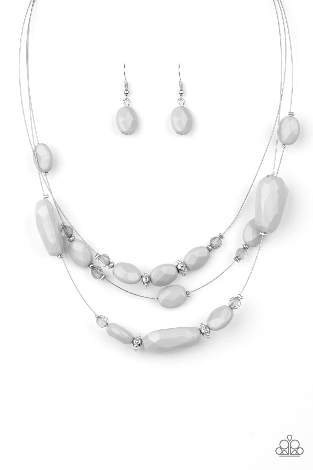 Radiant Reflections - Silver Necklace freeshipping - JewLz4u Gemstone Gallery