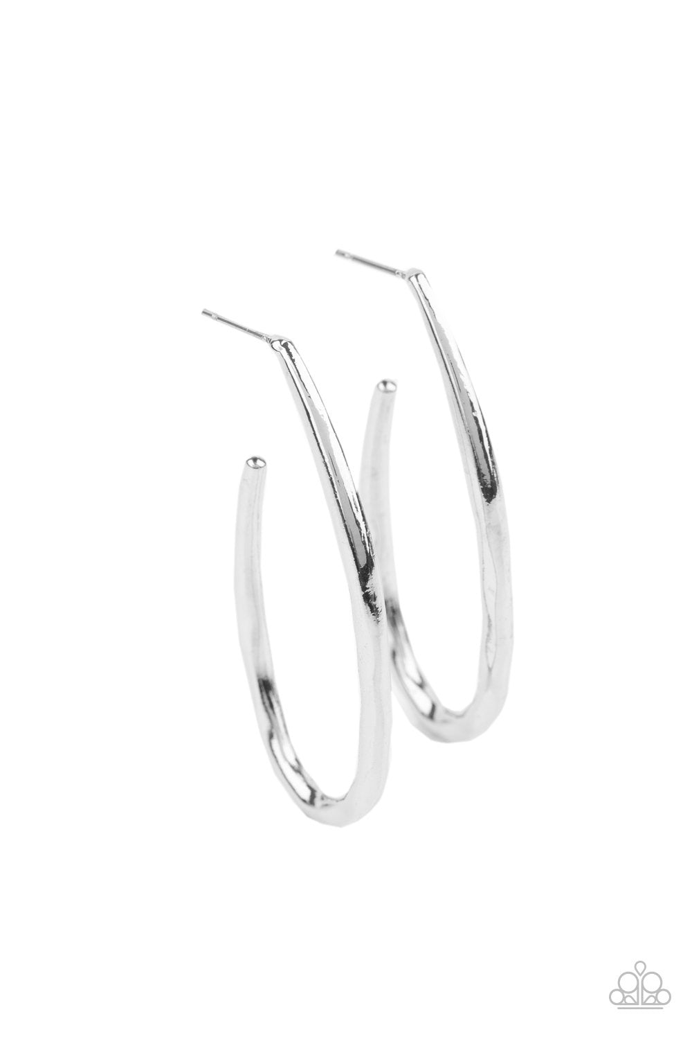 Totally Hooked - Silver Earring freeshipping - JewLz4u Gemstone Gallery