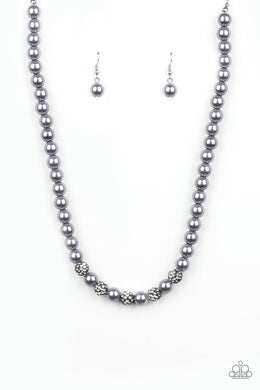 Posh Boss - Silver Necklace freeshipping - JewLz4u Gemstone Gallery