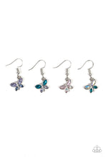 Load image into Gallery viewer, Starlet Shimmer Butterfly  Rhinestone Earring
