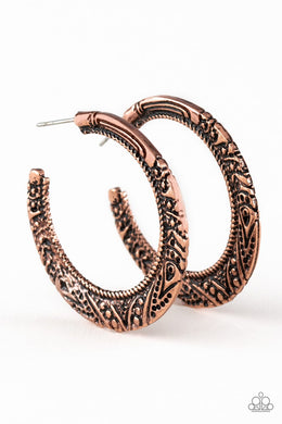 Rumba Rendezvous Copper Earring freeshipping - JewLz4u Gemstone Gallery