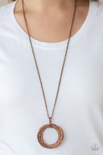 Load image into Gallery viewer, Metal Marathon - Copper Necklace freeshipping - JewLz4u Gemstone Gallery

