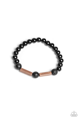 Metro Meditation Copper Urban Bracelet freeshipping - JewLz4u Gemstone Gallery