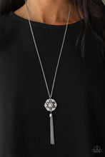 Load image into Gallery viewer, Fine Florals Silver Necklace freeshipping - JewLz4u Gemstone Gallery
