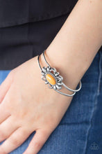 Load image into Gallery viewer, Serene Succulent Orange Bracelet freeshipping - JewLz4u Gemstone Gallery
