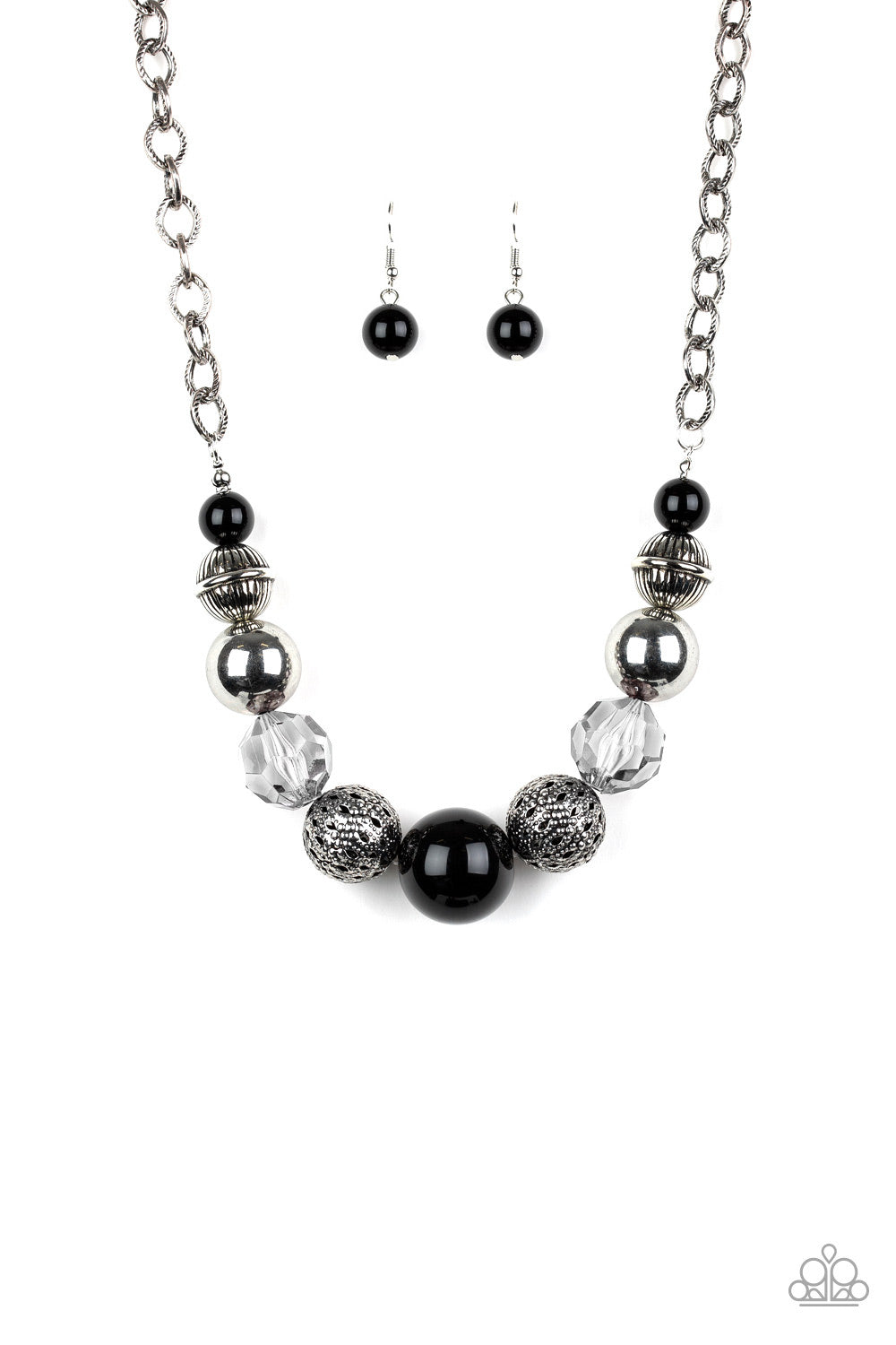 Sugar, Sugar - Black Necklace freeshipping - JewLz4u Gemstone Gallery