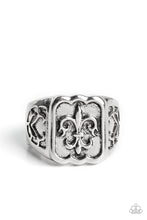 Load image into Gallery viewer, Fiercely Fleur-De-Lis - Silver Ring
