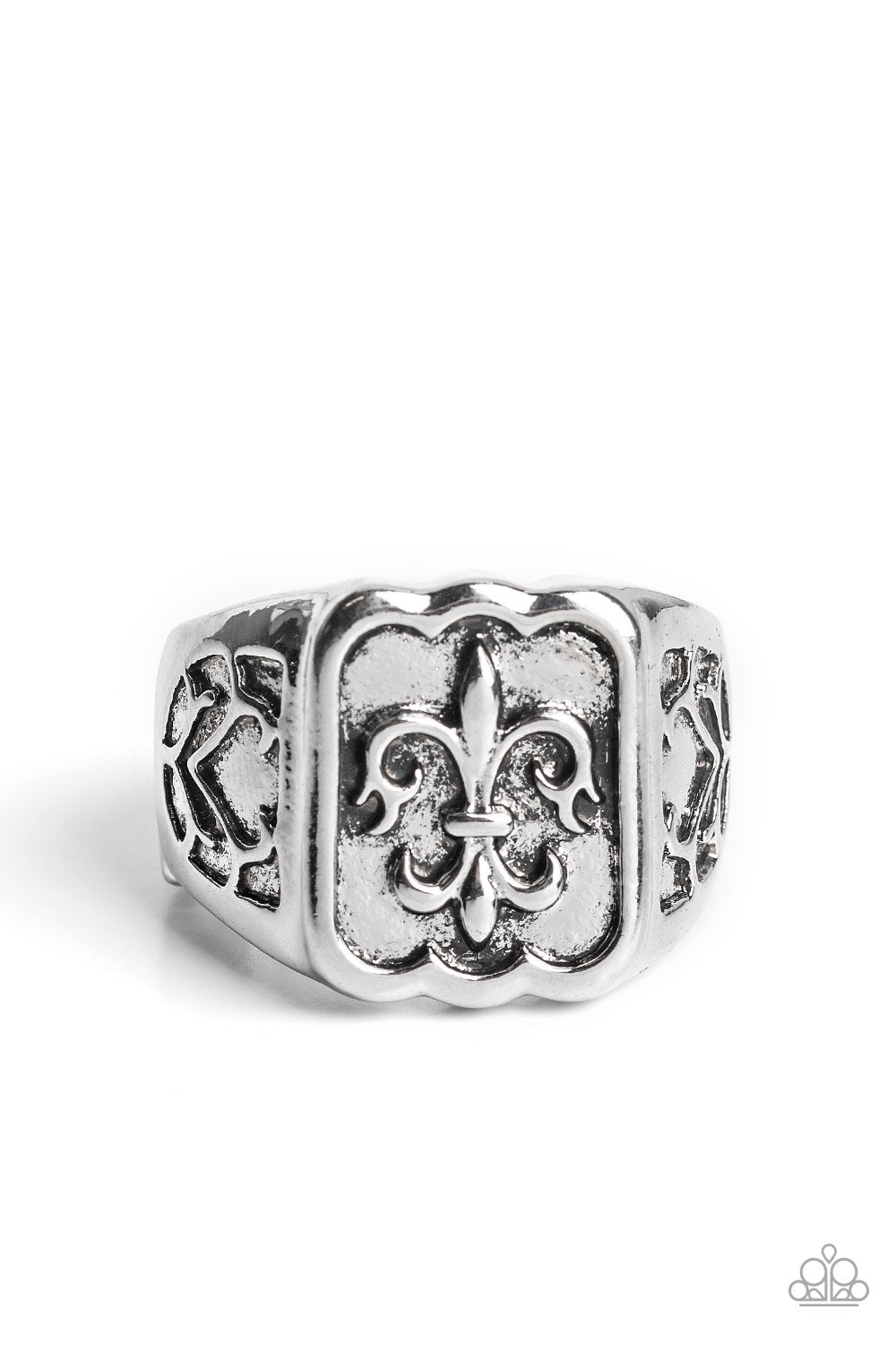 Fiercely Fleur-De-Lis - Silver Ring