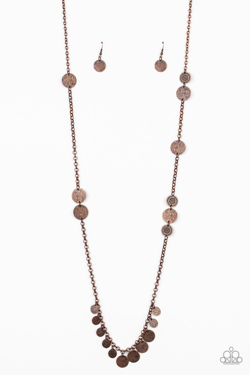 Trailblazing Trinket - Copper Necklace freeshipping - JewLz4u Gemstone Gallery